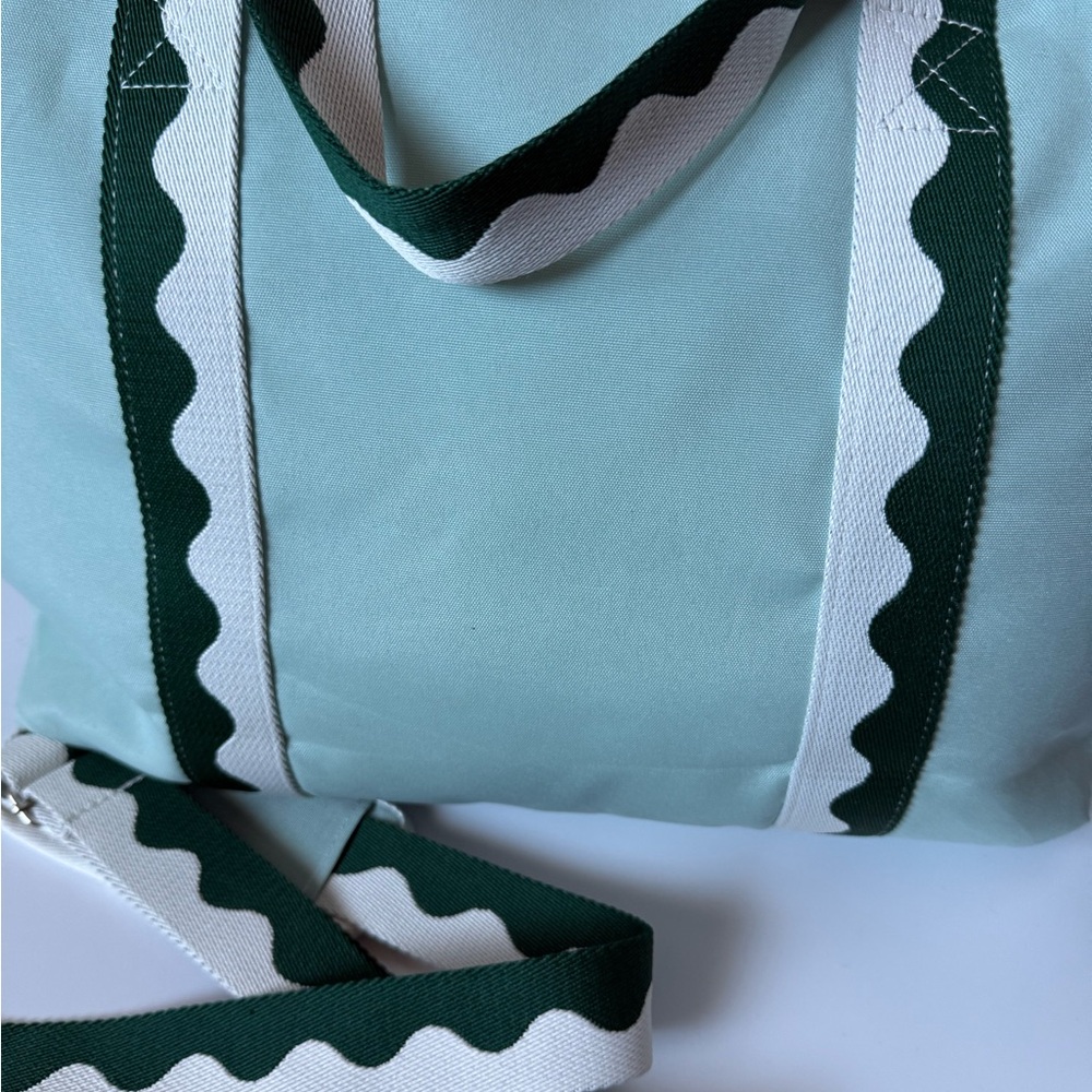 Business & Pleasure Co. THE HOLIDAY COOLER TOTE BAG - RIVIE GREEN - Picture 9 of 11